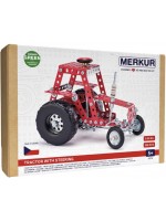 Метален конструктор Merkur - Трактор с кормило, 208 части Метален конструктор Merkur - Трактор с кормило, 208 части