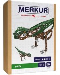 Метален конструктор Merkur - Tyranosaurus Rex, 189 части