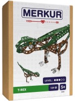Метален конструктор Merkur - Tyranosaurus Rex, 189 части