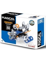 Метален конструктор Raya Toys - Magical Model, Космически уокър, 59 части Метален конструктор Raya Toys - Magical Model, Космически уокър, 59 части