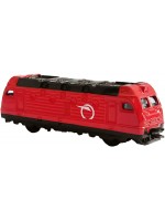 Метален локомотив Rappa - Червен, 9 cm Метален локомотив Rappa - Червен, 9 cm