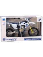 Метален мотоциклет Newray - 2019 Husqvarna FC450, 1:12