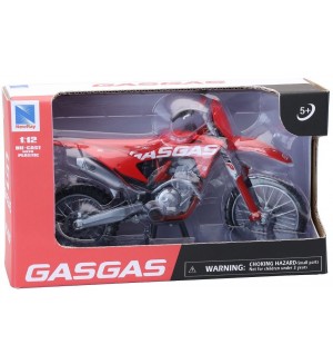 Метален мотоциклет Newray - GasGas MC 450F, 1:12