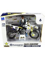 Метален мотоциклет Newray - Husqvarna, Zach Osborne, 1:12