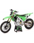 Метален мотоциклет Newray - Kawasaki Race Team, Eli Tomac, 1:12