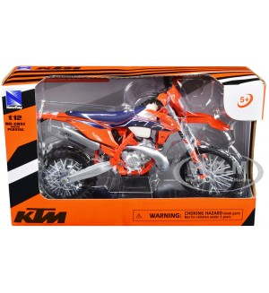 Метален мотоциклет Newray - KTM 300 EXC TPI Enduro, 1:12