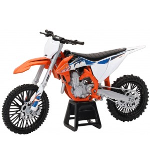 Метален мотоциклет Newray - KTM 450 SX-F, 1:12