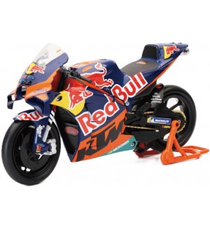 Метален мотоциклет Newray - Red Bull KTM MotoGP Bike, Jack Miller, 1:12