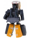 Метален робот трансформер Raya Toys  - 2 в 1 Булдозер, жълт