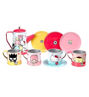Метален сервиз Micki - Hello Kitty, 10 части