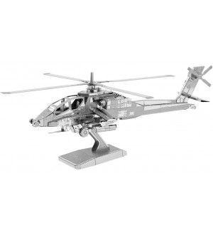 Метален сглобяем модел Metal Earth - AH-64 Apache