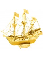 Метален сглобяем модел Metal Earth - Golden Hind, Gold Version