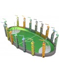 Метален сглобяем модел Metal Earth - Harry Potter: Quidditch Pitch