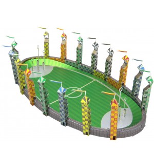Метален сглобяем модел Metal Earth - Harry Potter: Quidditch Pitch