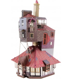 Метален сглобяем модел Metal Earth - Harry Potter: The Burrow in Color
