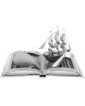 Метален сглобяем модел Metal Earth - Moby Dick Book Sculpture