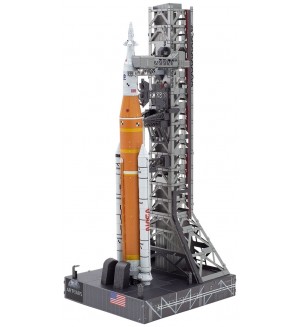 Метален сглобяем модел Metal Earth: Premium Series - Artemis Moon Rocket