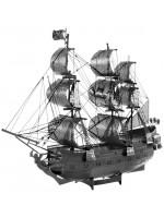 Метален сглобяем модел Metal Earth: Premium Series - Black Pearl (Black Version)
