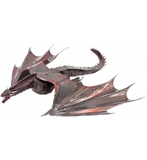 Метален сглобяем модел Metal Earth: Premium Series - Game of Thrones: Drogon