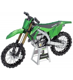 Метален сглобяем модел Metal Earth: Premium Series - Kawasaki KX-450 (Dirt Bike)