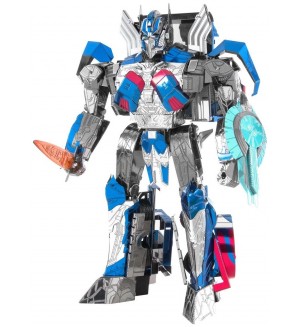 Метален сглобяем модел Metal Earth: Premium Series - Transformers: Optimus Prime