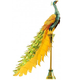 Метален сглобяем модел Metal Earth: Premium Series - Peacock