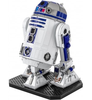 Метален сглобяем модел Metal Earth: Premium Series - Star Wars: R2-D2