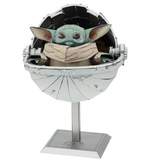 Метален сглобяем модел Metal Earth: Premium Series - Star Wars: The Child