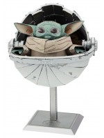 Метален сглобяем модел Metal Earth: Premium Series - Star Wars: The Child