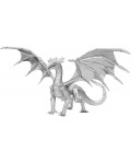 Метален сглобяем модел Metal Earth: Premium Series - Steel Dragon