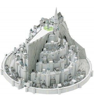 Метален сглобяем модел Metal Earth: Premium Series - The Lord of the Rings: Minas Tirith