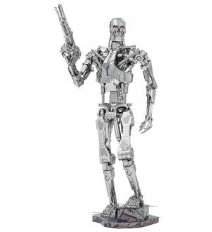 Метален сглобяем модел Metal Earth: Premium Series - The Terminator T-800