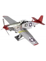 Метален сглобяем модел Metal Earth: Premium Series - Tuskegee Airmen P-51D Mustang