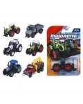 Метален трактор Majorette - Farm Premium, 1:64, асортимент