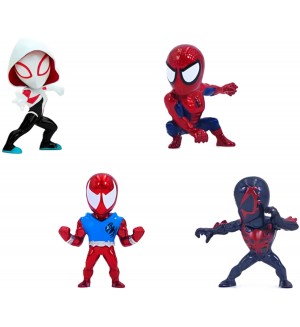Метална фигура Jada Toys Marvel - Спайдър-Мен, 6.5 cm, асортимент