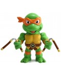 Метална фигурка Jada Toys - TMNT, Michelangelo с нунчаку, 10 cm