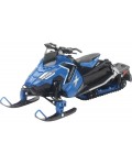 Метална играчка Newray - Снегоход Polaris Switchback Pro-X, 1:16, син