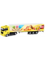 Метална играчка Rappa - Камион на сладоледи, 1:87