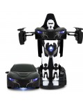 Метална играчка Rastar - Трансформиращ се робот/автомобил, 1:32, бял