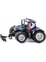 Метална играчка Siku - Коледен трактор New Holland, 1:32
