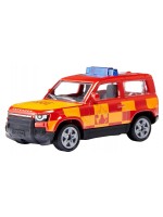 Метална играчка Siku - Land Rover Defender Feuerwehr