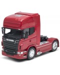 Метална играчка Welly - Влекач Scania R730, 1:32