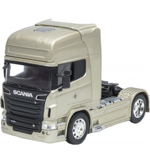 Метална играчка Welly - Влекач Scania R730, 1:32
