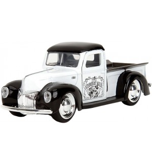 Метална кола Jada Toys Disney - Steamboat Willie, 1941 Ford Pickup, 1:32