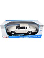 Метална кола Maisto Special Edition - Buick Grand National 1987, 1:18, бяла
