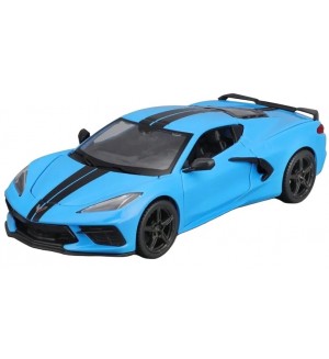 Метална кола Maisto Special Edition - Chevrolet Corvette Stingray Z51 2020, синя, 1:24 Метална кола Maisto Special Edition - Chevrolet Corvette Stingray Z51 2020, синя, 1:24