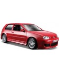 Метална кола Maisto Special Edition- Volkswagen Golf R32, 1:24, червена