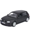 Метална кола Maisto Special Edition - Volkswagen Golf R32, черна, 1:24