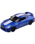 Метална кола Metal Speed Zone - Nissan GT-R R35, 50th Anniversary, 1:32