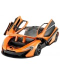 Метална кола Rastar - Mclaren P1, с отварящи се врати, 1:24, оранжева